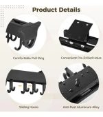 Colgador Organizador Extraible Para 12 Carteras Y Bolsos - Imagen 5