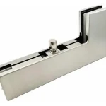 Bisagra Soporte Superior L para Puerta Vidrio 8 A 12mm 1pc