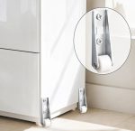 100u Rueda Guia Para Riel Vertical Polin Puerta Silenciosa - Imagen 3