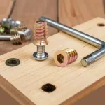 20u Inserto Roscado M8x20mm Hexagonal Con Tope 20 Unidades - Imagen 3