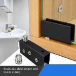 Bisagra Puerta Vidrio 8 A 12mm Pivote 4u 20kg Alto Trafico - Imagen 3