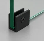 Soporte Repisa Estante Vidrio Acrílico De 6 A 10mm Negro 4u - Imagen 3