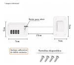 Candado Refrigerador Con Clave Seguridad Bebés Y Mascotas 1u - Imagen 3