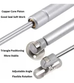 10 Unid Piston Neumatico Brazo Bombin Para Puerta 120n -12kg - Imagen 10