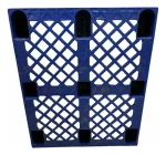 Pallet Plástico 1x1.2m Resistente Para Exportacion Apilable - Imagen 3