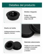 Tirador Embutido Redondo Manilla Asa 41mm Acero Inox 304 6u - Imagen 3