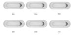 Tirador Asa Ovalada Para Muebles 120mm X 6unidades