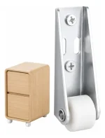 Rueda De Rodillo Para Riel Vertical 50u Puerta Silenciosa - Imagen 6