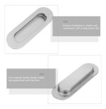 Asa Tirador Ovalada Para Muebles 120mm X 6unidades - Imagen 8