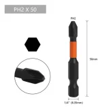 Punta Phillips Impacto Ph2 Set 20pcs Magnetica 50mm S2 - Imagen 2