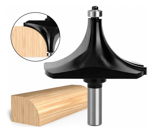 D_621770-MLC117376463669_092026-O.jpg Fresa Madera Cuarto Rodón Toma 1/2 R 1 - 1/2 1pcs - Imagen 1