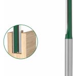 Fresa Recta Profesional 3 Filos 1/4x30 Madera Toma 1/4
