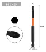 Punta Phillips Impacto Pz2 Set 20pcs Magnetica 90mm S2 - Imagen 2