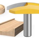 Fresa Madera Vaciado Fondo Plato Toma 1/2 X 63.5