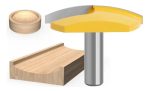 Fresa Madera Vaciado Fondo Plato Toma 1/2 X 63.5