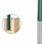 Fresa Recta Madera Plástico Cnc 3 Filos 5/16x30 Toma 1/4