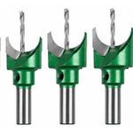 Fresas Esfera Bolas Cuentas Vástago 10mm Kit 8uni D 6 A 30mm