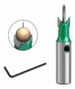 Kit Fresas Para Cuentas Bolas Esferas Vástago 10mm: Fresa 6mm + 10mm + 14mm + 20mm - Imagen 2