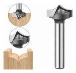Fresa Madera Doble Perfilado Curvo Vástago 1/4 X 5/8 1pcs