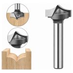 Fresa Madera Doble Perfilado Curvo Vástago 1/4 X 5/8 1pcs