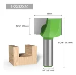 Fresas Madera Rectificadora Vástago 1/2 Pack 5u Dif Medidas - Imagen 4