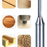 Fresa Recta Para Router 3 Filos Profesional Toma 1/2 X 6mm