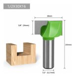 Fresas Madera Rectificadora Vástago 1/2 Pack 5u Dif Medidas - Imagen 3
