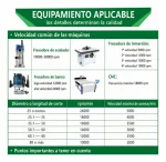 Fresa Para Cuentas Esferas Bolas Diámetro 30mm Vástago 10mm - Imagen 5