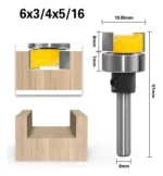 Fresa Madera Copiadora Canal Toma 6x3/4x8 1pcs - Imagen 2