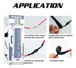 Huincha Aisladora Liquida 50ml Secado Rápido Negra O Blanco - Imagen 2