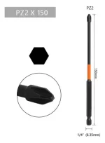 Punta Phillips Impacto Pz2 Set 20pcs Magnetica 150mm S2 - Imagen 2