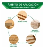 Fresa Madera Rectificadora 30 X 16 Vástago 1/2 - Imagen 3