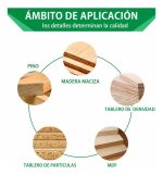 Fresa Manilla Mueble Cajones Vástago 1/4 X 7/8 Molding - Imagen 4