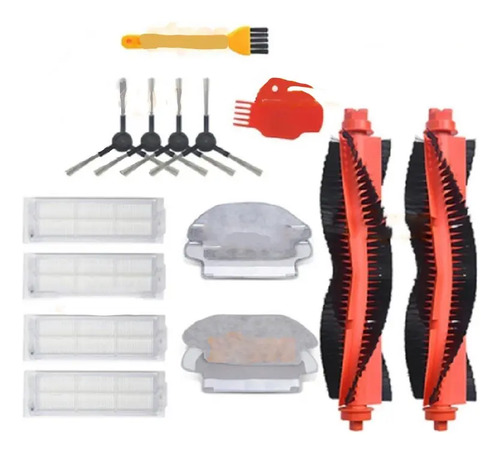 D_997180-MLC70991140392_082023-O.jpg Kit Repuestos Xiaomi Mi Robot Vacuum-mop P 16pcs - Imagen 1