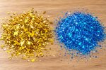 Hojuelas De Glitter Porpurina Para Manualidades, 2 Colores - Imagen 2